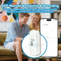 Zigbee Temperature And Humidity Sensor App Remote Monitor Indoor Thermometer Hygrometer Smart Home Works With Zigbee Gateway - Image 2