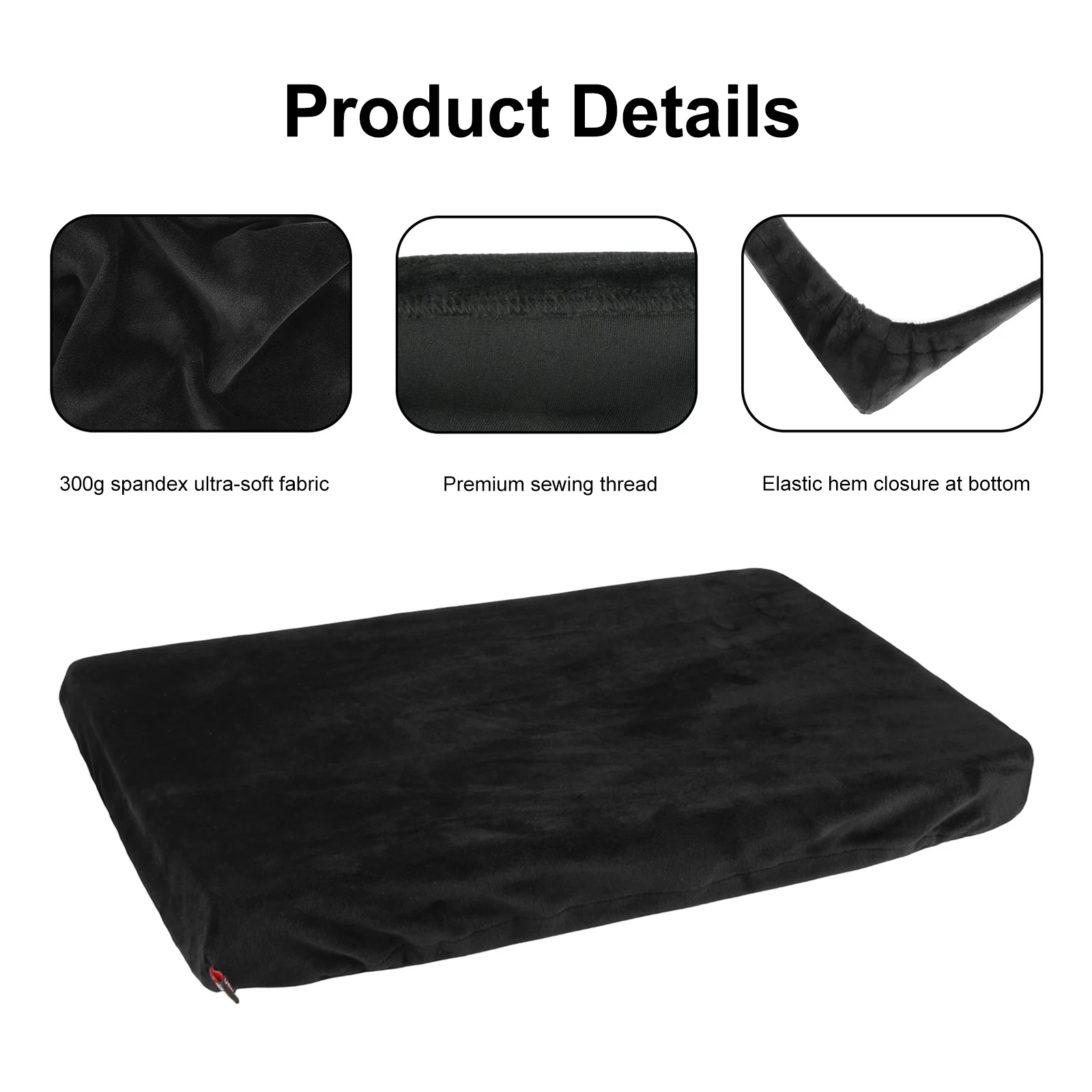 Copertura antipolvere per controller DJ Pioneer DDJ-FLX4 con fascia elastica, custodia protettiva morbida in peluche corto, copertura antipolvere riutilizzabile - immagine 5