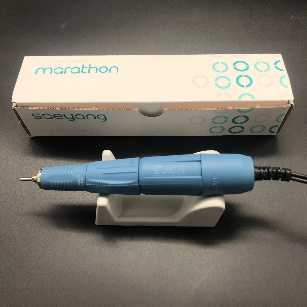 profession Electric manicure drill strong 45000 speed horsepower SDE-H37L (M45) micro motor tool nail equipment accessories 4