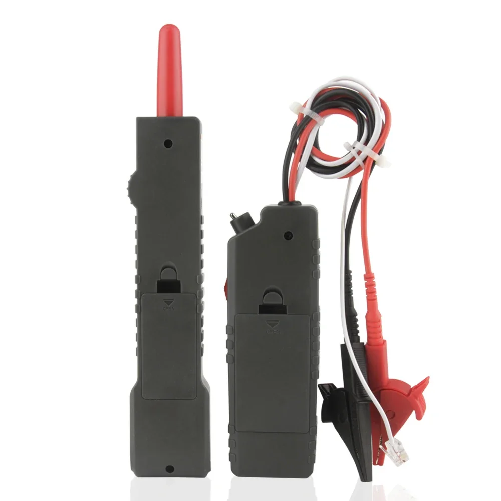 NOYAFA NF-820 Underground Cable Locator Alligator Clip Anti-Interference High&Low Voltage Wire Locator Network Wire Tracker