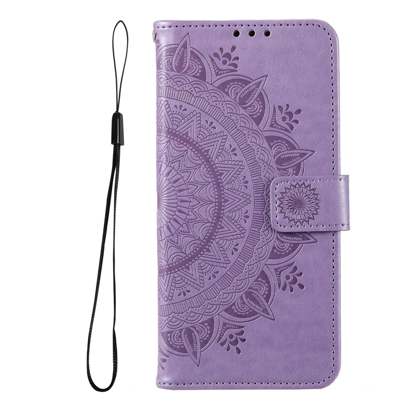 Embossed Leather Wallet Case For MOTOROLA MOTO G73 G53 G13 G72 G62 G52 G22 G10 G30 G31 G41 G51 G71 G Power G Stylus Flip Cover phone case leather phone case leather wallet case leather case
