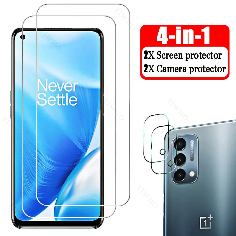 4in1FullCoverCameraLensforOnePlusNordN2005GDE2118Tempered