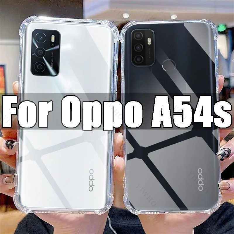 Custodia Trasparente Per Telefono Per Oppo A54S Custodia Trasparente In Tpu Per Oppo A 54 S A54 54 S 6.52 "Cph2273 Cover Antiurto Antigraffio