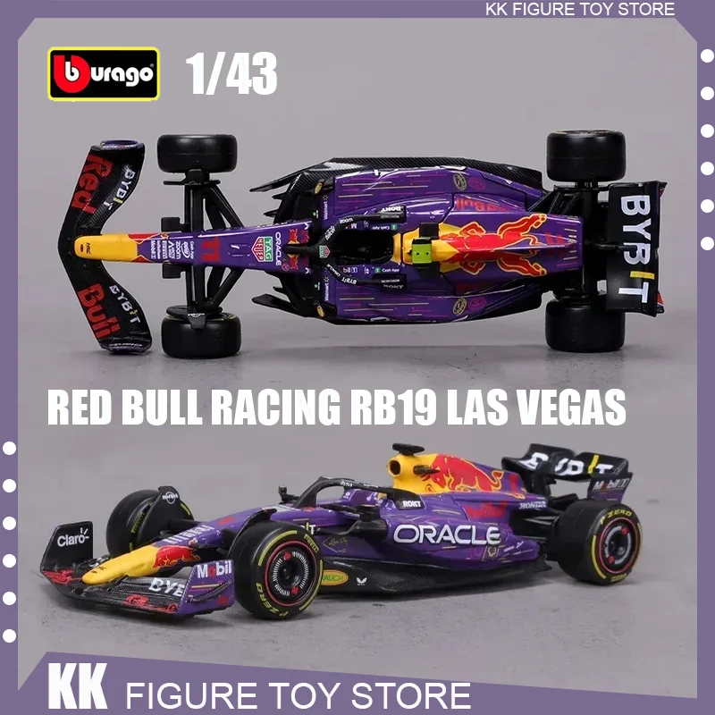 

Новинка 2024, модель автомобиля Bburago F1 1:43 Red Bull Racing Rb19, модель машины из сплава под давлением, роскошный автомобиль, коллекционная игрушка в подарок