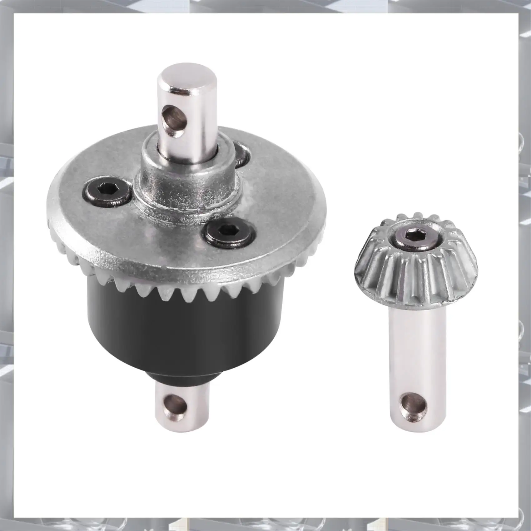 Différentiel RC Feiyue FY01 FY02 FY03 1/12 posé sur une surface, montrant sa construction robuste.