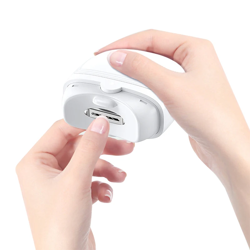 Windee Nail Removal and Sorting Assistant Box-Low Noise Mini Size TYPE-C Rechargeable, Green-1 Nail Tool/Hair Dryer/Nipper