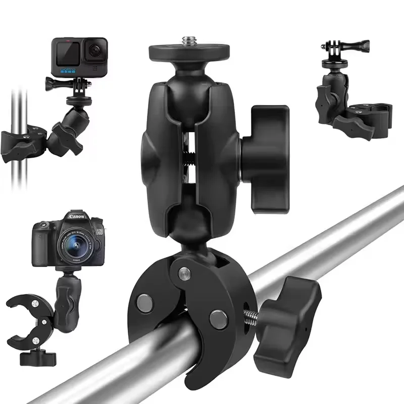 Clip Support pour Caméra Action - Lot de 8 Couleurs