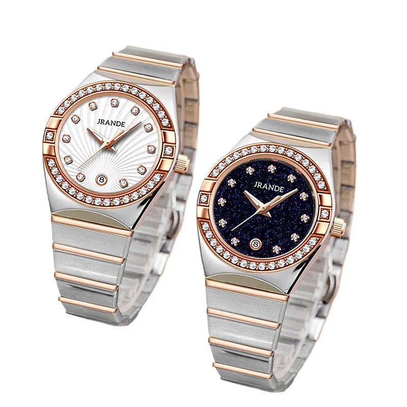 Luxury Woman Watch High Quality Quartz Women Watches Waterproof Diamond Date Stainless Steel Minimalist Wristwach for Ladies 3