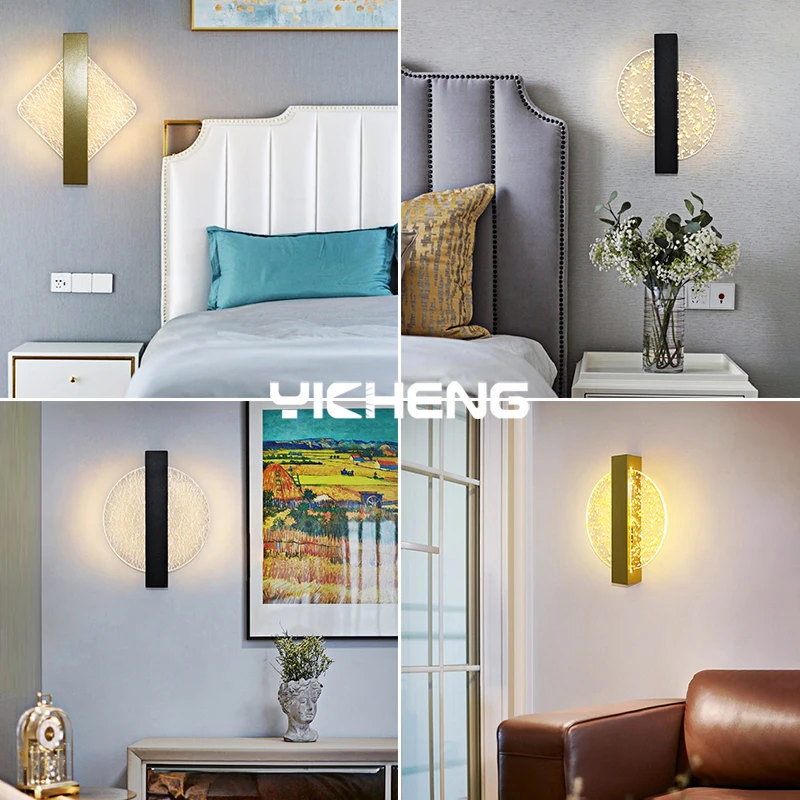 LED Wall Lamp Indoor Wall Light Bedroom Living Room Bedside Light 10W AC85-265V led light,led wall lamp,wall light