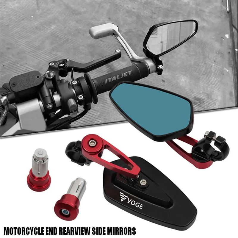 

Для Loncin VOGE 650DS 500DS 650 500 DS Loncin 650DS мотоциклетные 22 мм 7/8 дюйма ручки из алюминиевого сплава ручки торцевые боковые зеркала заднего вида
