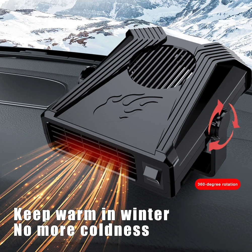 Dégivreur de vent froid et chaud pour pare-brise de voiture, ventilateur de  chauffage portable, dégivrage, dél'offre bueur de neige, accessoires de  voiture, 12V, 24V - AliExpress