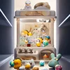 Children's new crane machine Large Children's Toy Clip Doll Twister game machine toys Christmas Gift 4