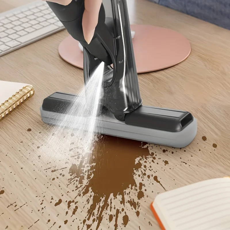 Mini Squeeze Spray Mop Home Kitchen Car Cleaning Mop Desk Cleaner Glass Sponge Cleaning Mop Household Cleaning Tools