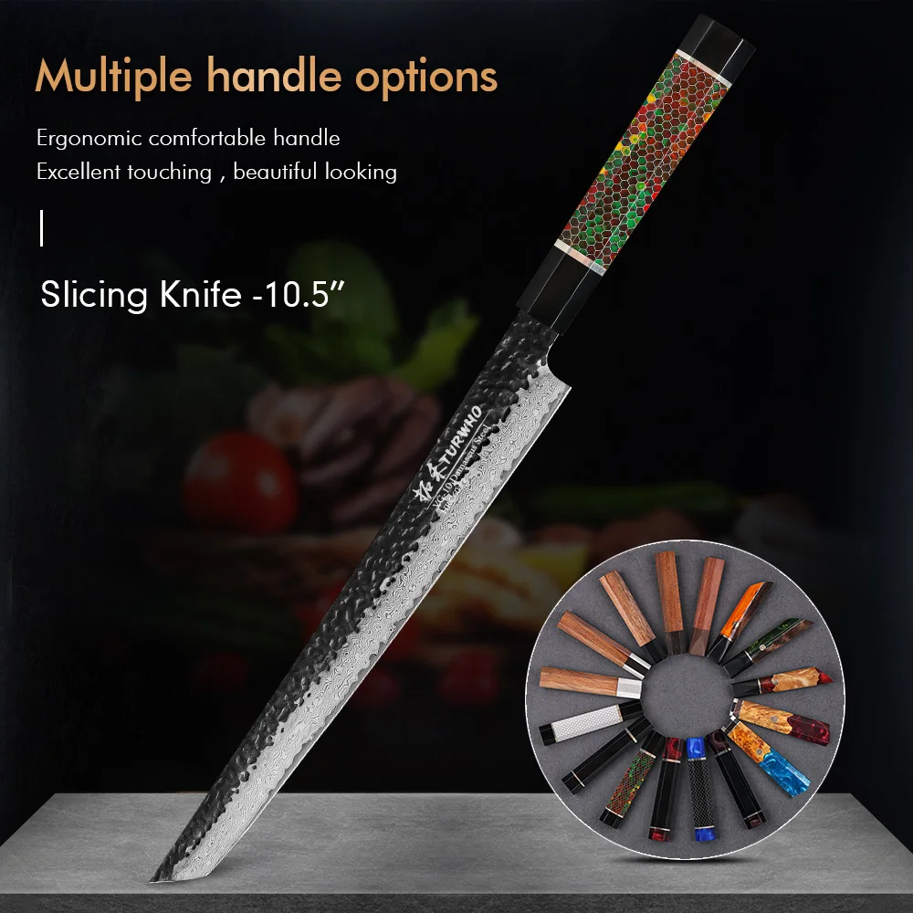 9Cr18Mov Knife Cleaver Forged Japanese Knife Chef's High-grade Slicing  Cutter Octagonal Handle Kitchen Knife Set - AliExpress