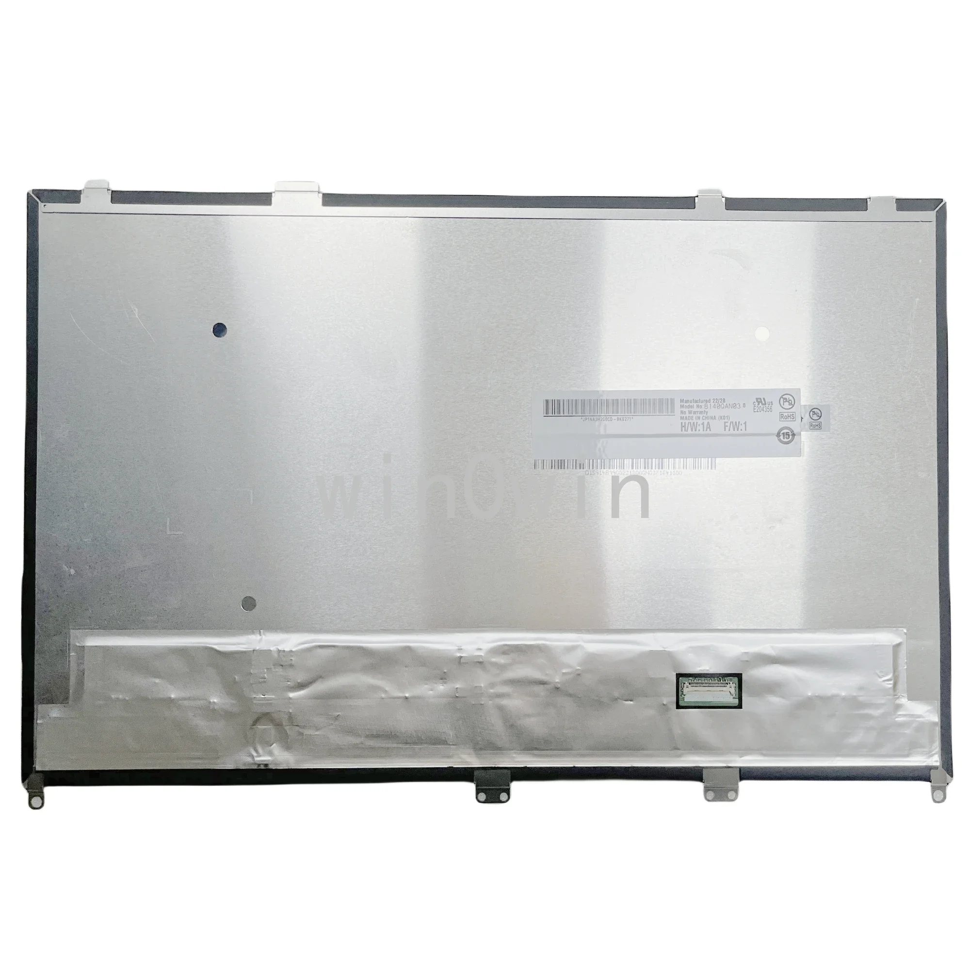 

ЖК-дисплей B140QAN03.0 для ноутбука, экран 14,0 дюйма, матрица QHD IPS, 40PIN, не сенсорный, замена панели 2K