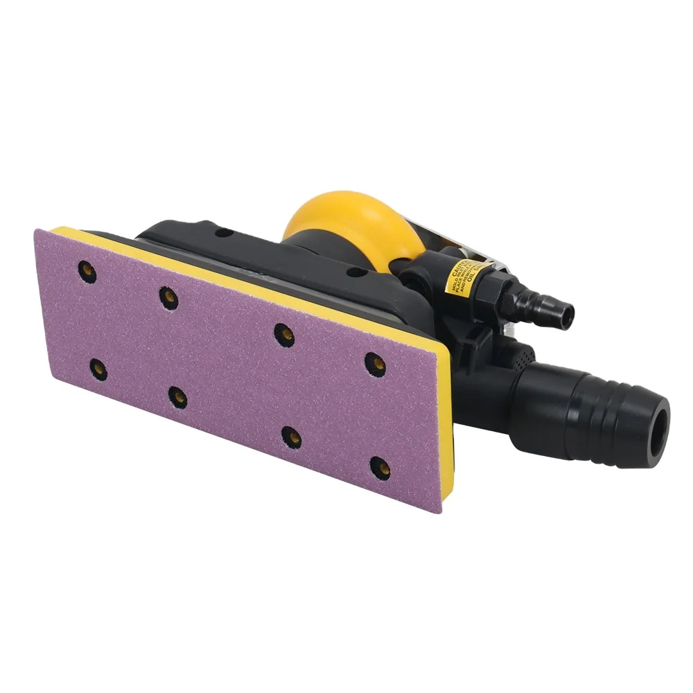 Professional Dustless Air Tool 90*175 Mm Random Orbital Sander Working Machine With Various Speeds