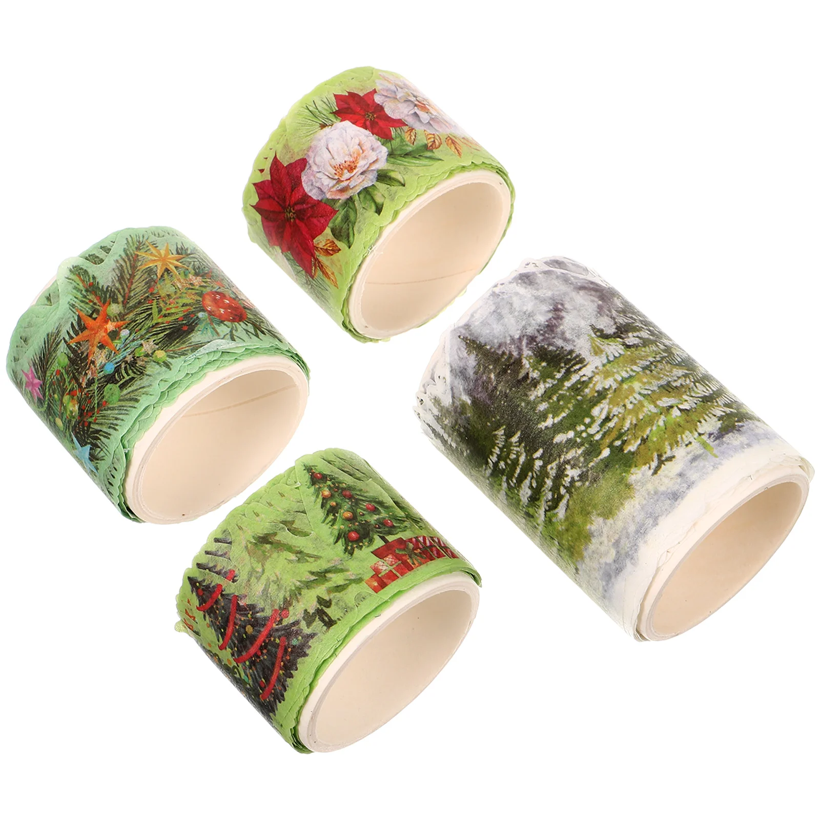 

Hand Account Tapes Thin Washi Vintage Decorative Printing Aesthetic for Journaling Christmas Sto
