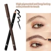 6/12Pcs Eye Brow Pencil Waterproof Professional Women Eye Makeup Pen Easy Color Natural Black Brown Cosmetic Beauty Eyebrow Tool 1