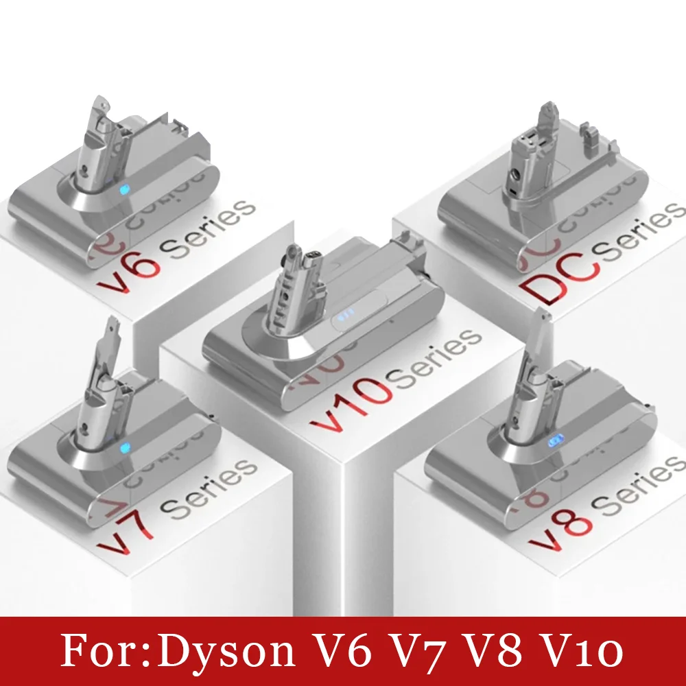 2021 оригинальный литий-ионный аккумулятор 21 6 в 28000 мАч для пылесоса Dyson V6 V7 V8 V10 DC62
