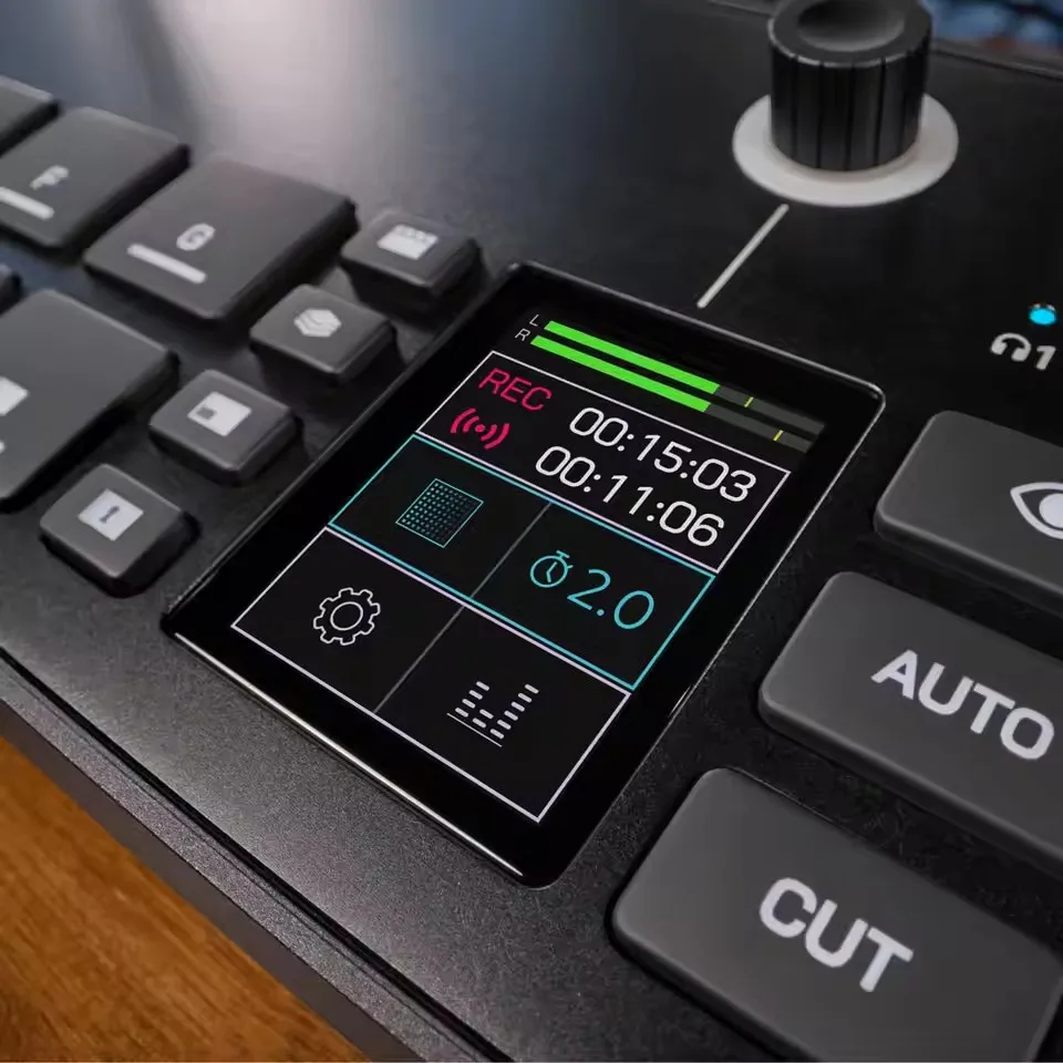 Rode Rodecaster Video Audio Mixer 4 X Hdmi & 2 X Usb-C Inputs All-In-One Production Console Switcher &middot;with Integrated