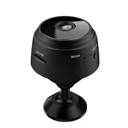 WiFi Mini Camera Wireless Security Surveillance Smart Home IP Camera - No Battery (Only Wifi Camera)