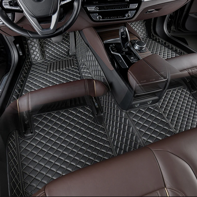 

Car Floor Mat For Volvo V70 Xc60 V60 Xc90 S90 S60 V40 C30 C70 S80 V90 Xc40 Xc70 High Quality Leather Foot Pad Auto Accessories