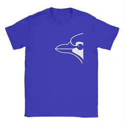 Toronto Blue Bird Pure Cotton Unisex Baseball Tee - Round Neck, Short Sleeve, Plus Size - XXXL (1)