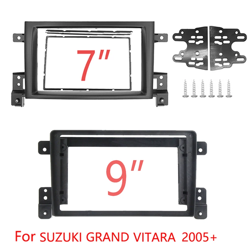 

For 2005 -2014 Suzuki Grand Vitara Stereo Radio Fascia Panel Frame Car GPS DVD Autoradio 7-9 inch Сузуки Гранд Витара Frame