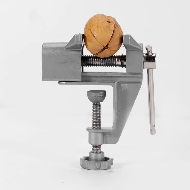 Mini Aluminum Table Bench Vise Multifunctional Work Clamp 1PC For DIY Craft Jewelry Repair