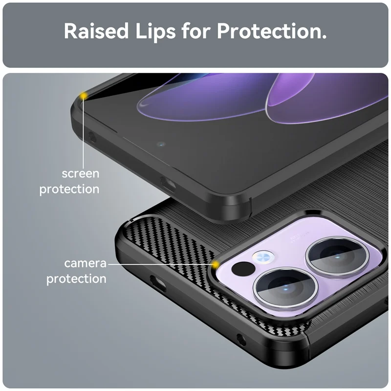 Sleek Matte Silicone Shockproof Phone Case - Oppo Compatible