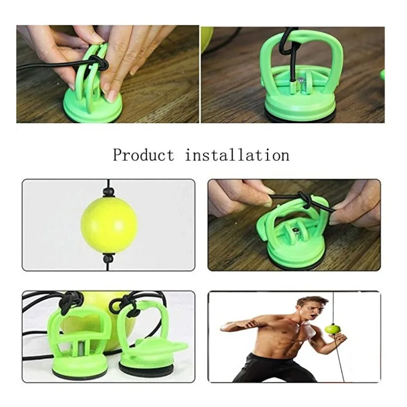 Suction Cup Suspension Boxing Speed Balls Double End Training Exercise Adjustable Boxing Ball End Punching Bag boxing speed ball boxing punching bag