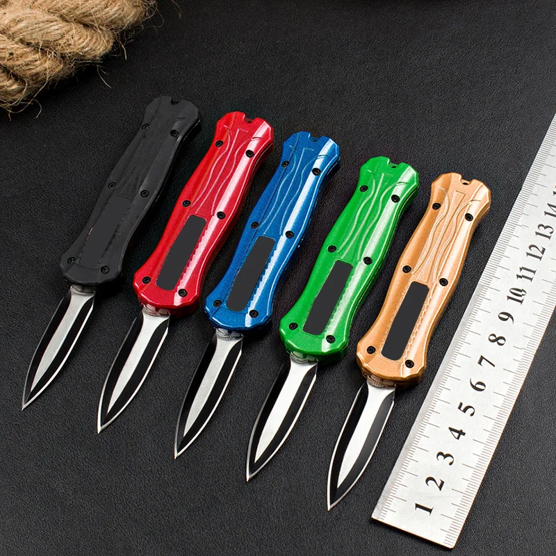 Ztech Bench Otf Made Knife 440 Lama In Acciaio 57Hrc Tasca Per Autodifesa Da Campeggio All'Aperto