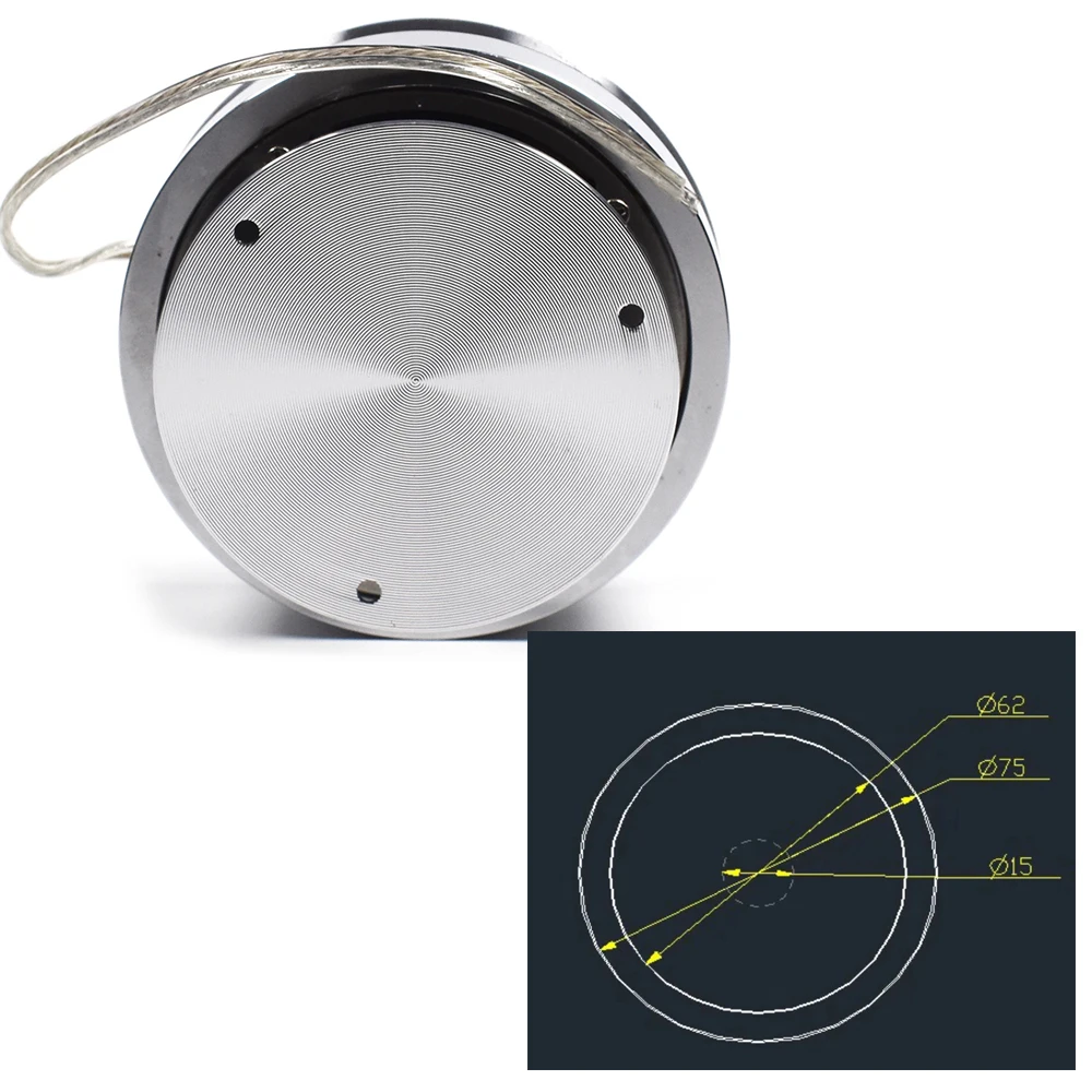 50W 4/8ohm HD Full Range Portable Vibration Speaker Audio Loudspeaker Anti-neighbor Resonance Vibro Penetrating Sound Bass DC