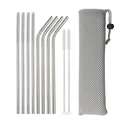 8Pcs Silver