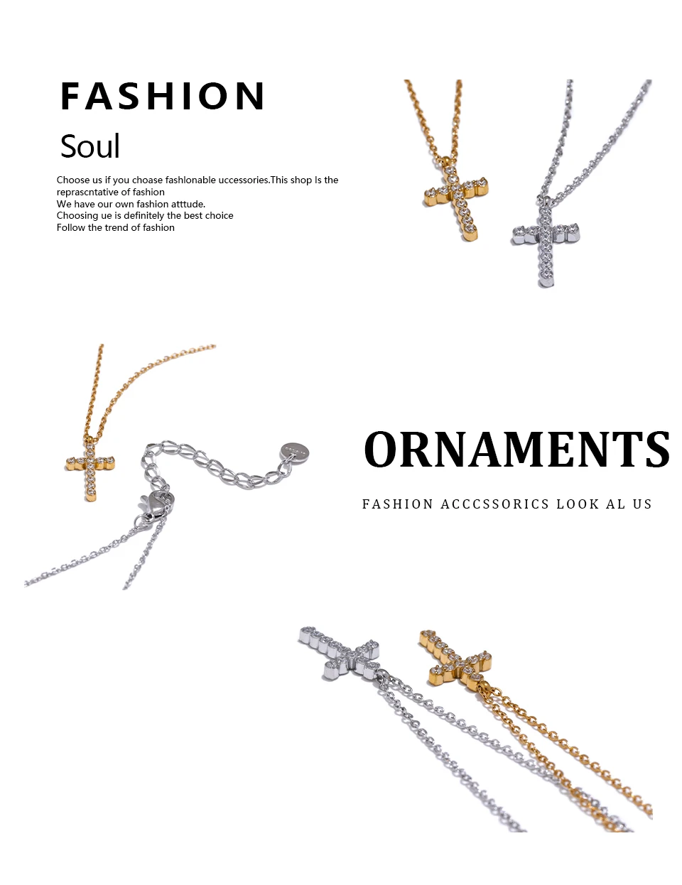 cross pendant necklace