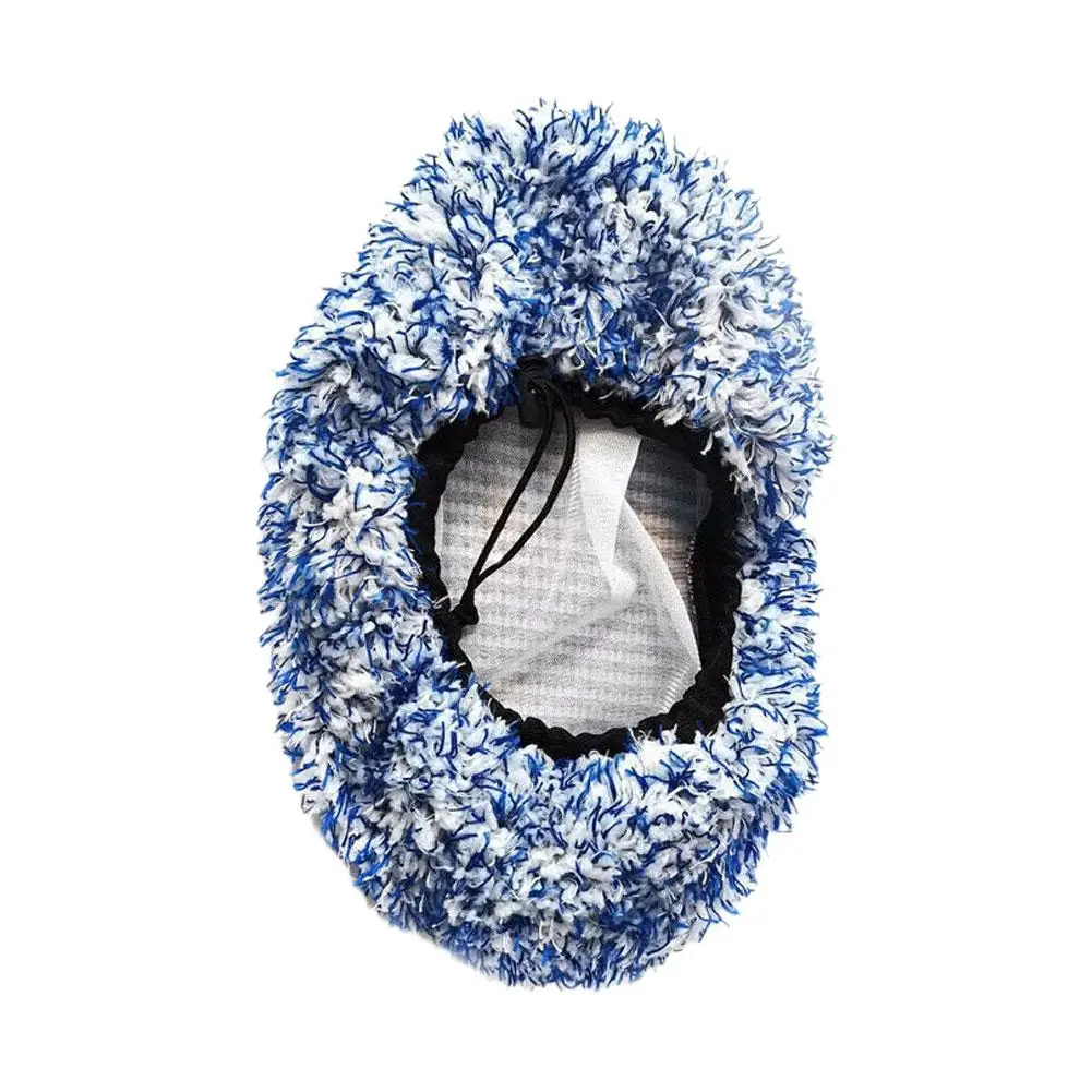 Replacement Cloth Cover for Car Long Handle  Brush Head Car Wash Brush Plush Mop Brush Cover 1pc Car Cleaning Car Accessories 6