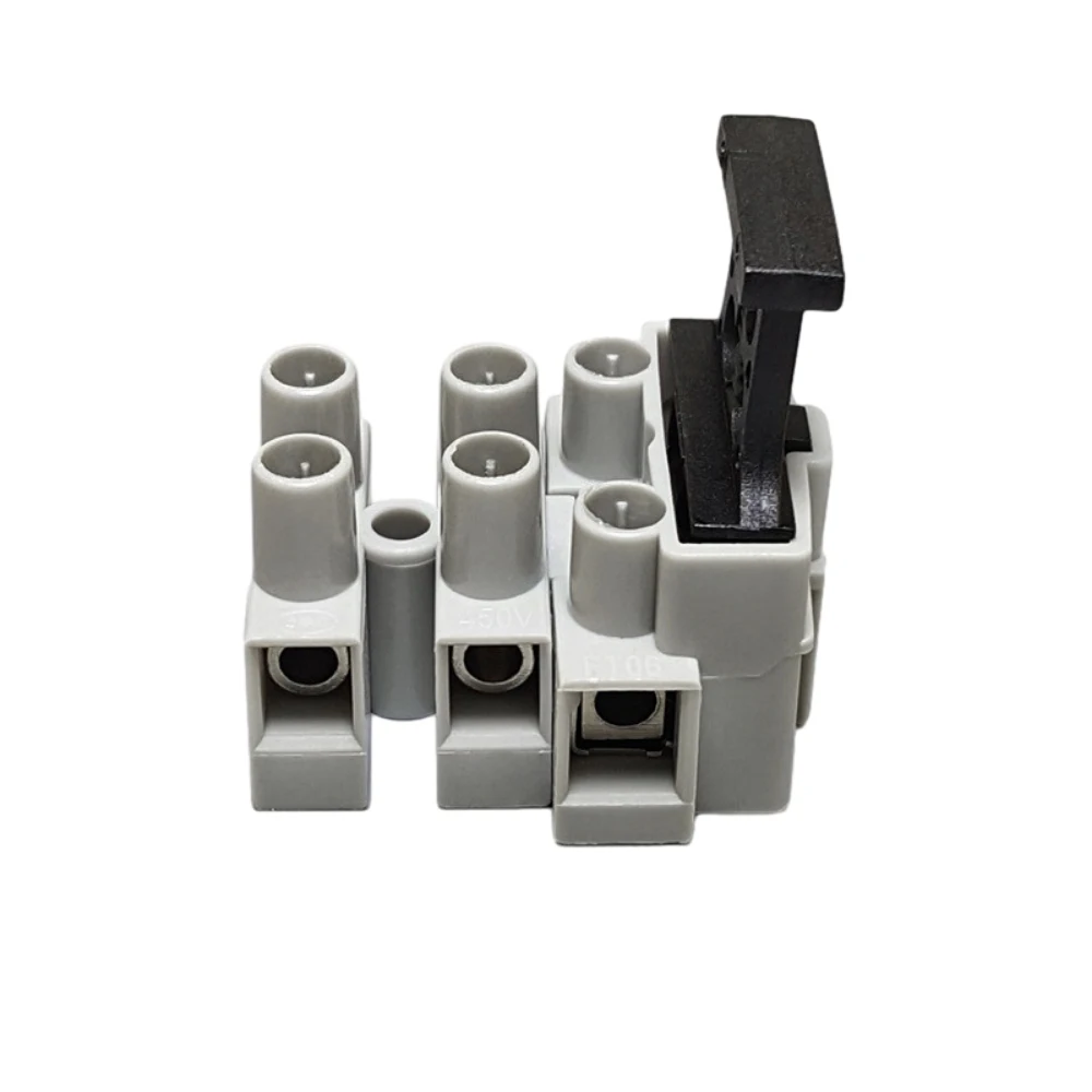 Fuse Terminal Block FT06 1W 2W 3W 4W 5W 450V/15A PA66 UL94V-2 Shell Fire Retardant for 0.75mm2-2.5mm2 Cable