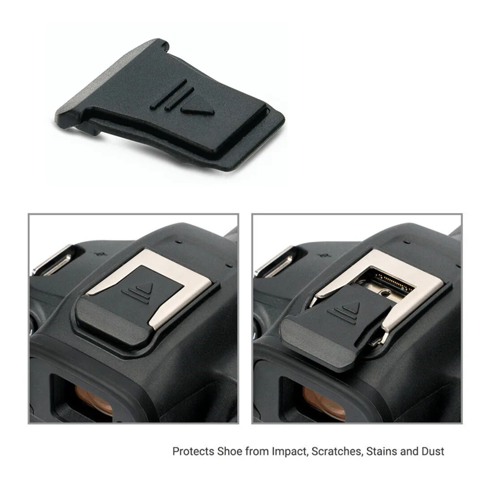 2 Coperture Slitta Per Canon EOS Serie R - Protezione Da Polvere Per R3, R5C, R6 Mark II, R7, R8, R10, R50