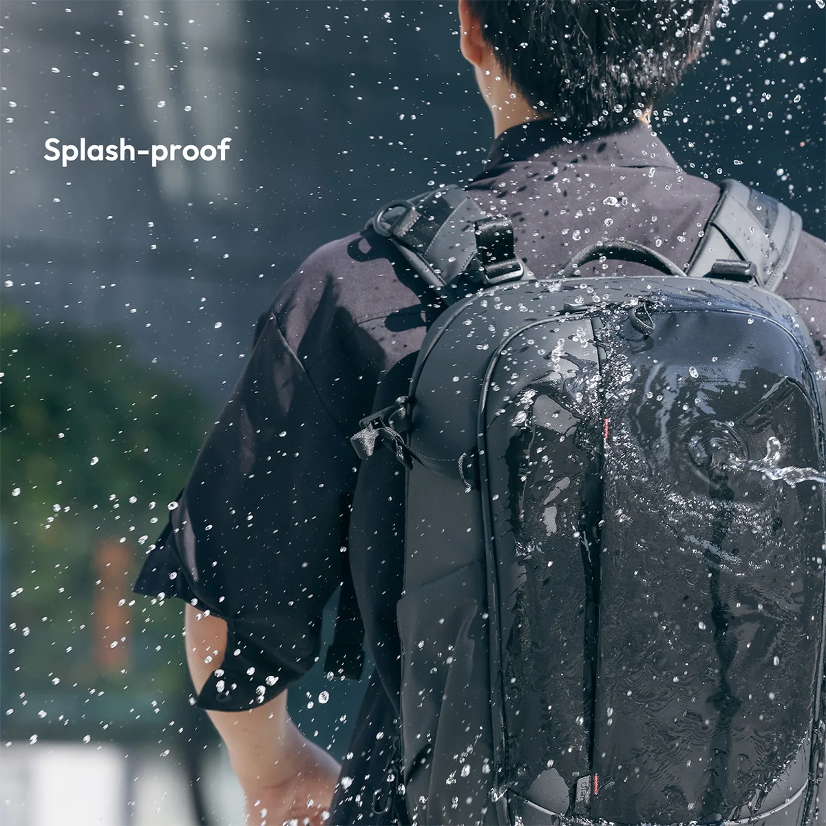 Ulanzi 사진 배낭 방수 대용량, 스크래치 방지 지지대 퀵릴리즈 마운트, DSLR 카메라 숄더백, 22L