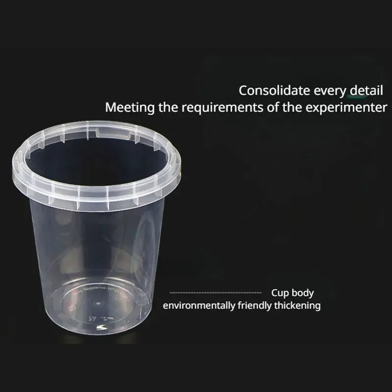 Disposable Milk Tea Beverage Bucket 700ml Sealed Covered Portable Fruit Tea Bucket 500ml Ice Powder Plastic Packaging bowl Box