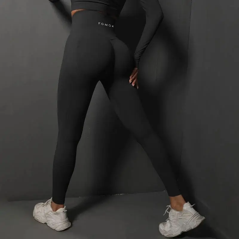 Fgmoa Seamless Gym Leggings Fgm04 Push Up Leggins Ladies Yoga Pants High Waist Booty Lift Leggings Ladies Sportswear sports leggings yoga pants
