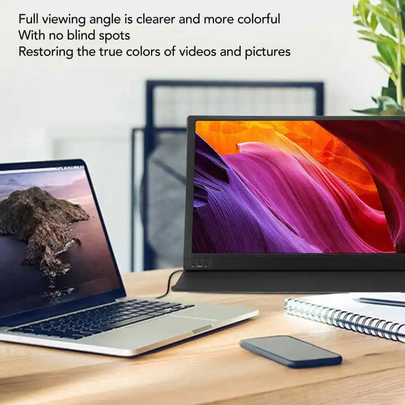 15.6 ġ ޴ , 1080P IPS Ǯ  USB ޴ , Ʈ PC, ޴ ȭ, PS3, PS4 