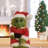 Christmas Plush Doll Green Monster Doll Christmas Grinch Baby Toys Soft Christmas Decorations Plush Toy Children Doll Xmas Decor 4