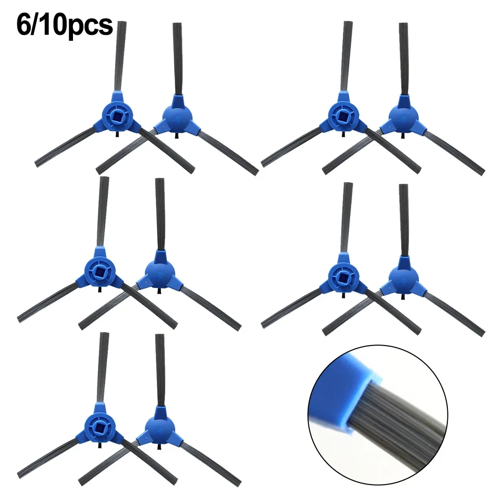 5/10 Pcs Side Brushes Parts Replacement For Solac Lucid I10 Robot Vacuums Cleaner Replacement Robot Sweeper Spare Parts 5