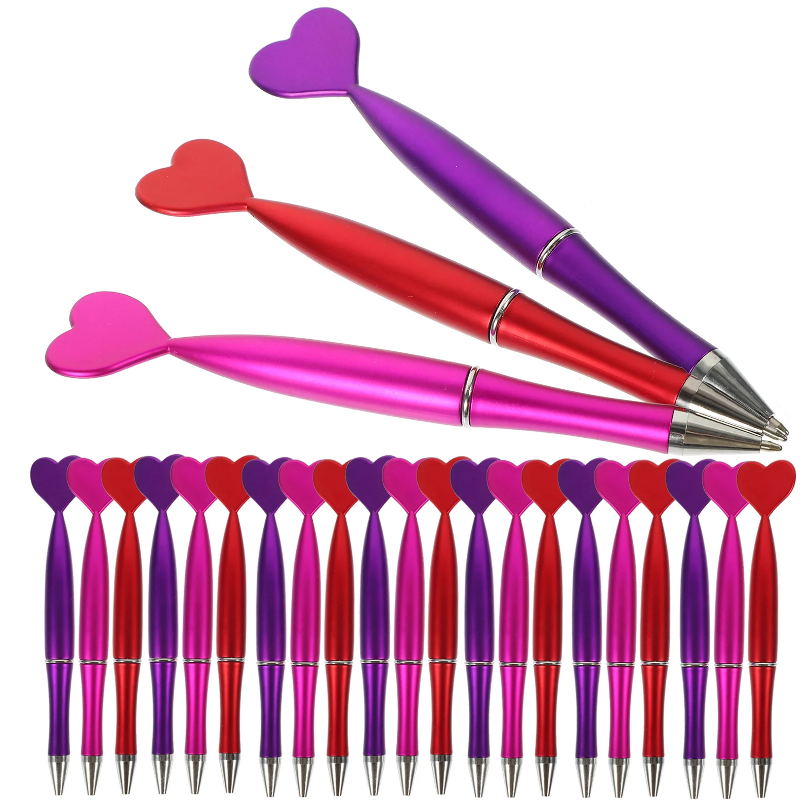 

Love Office Holiday Birthday Sign Pen Office Pen Ballpoint Pen Heart Shaped Ballpoint Pen for School Kids Writing