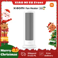 XIAOMI Тепловентилятор Компактный домашний стоячий быстронагревающийся осциллирующий электрический тепловентилятор с термостатическим управлением
