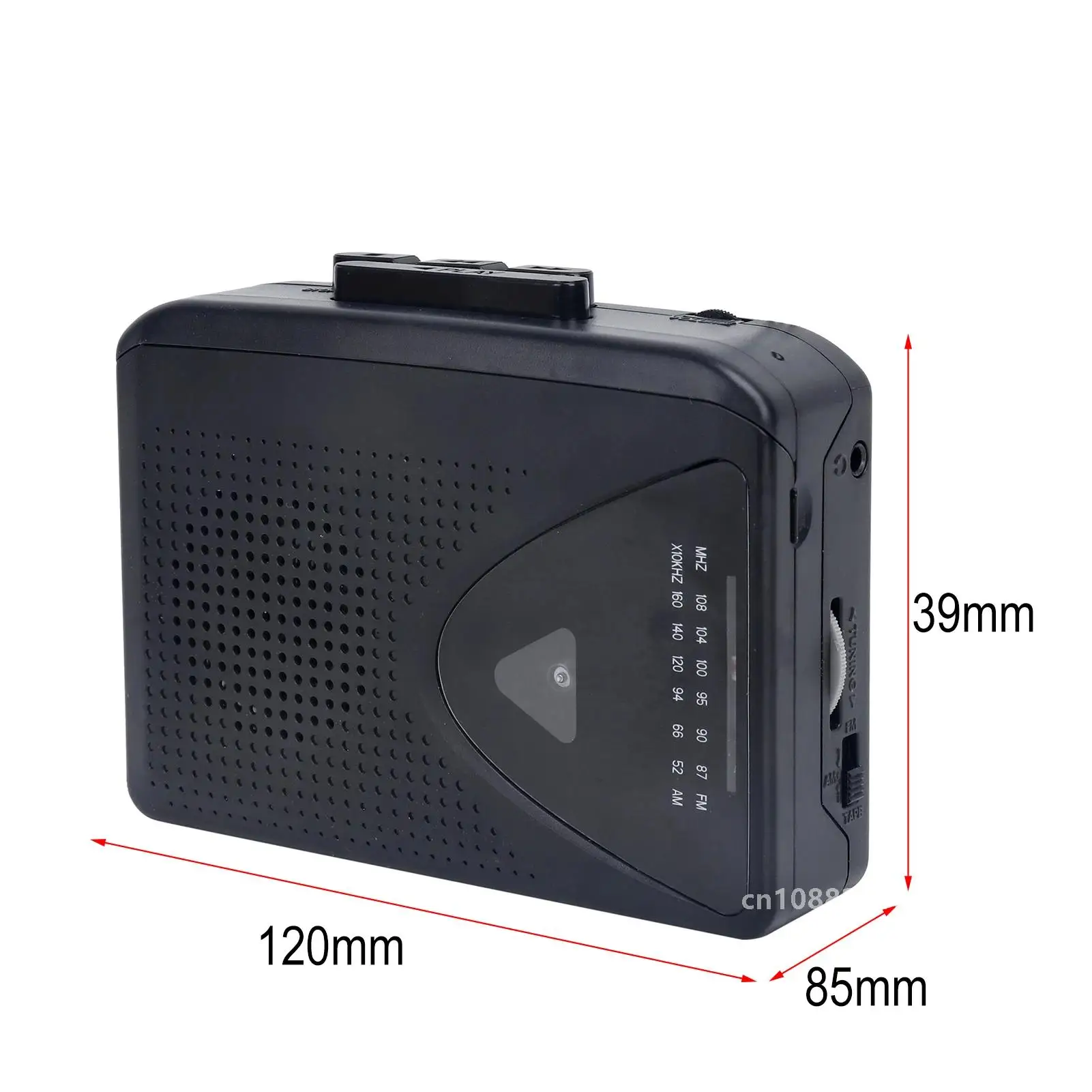 Tape Cassette Player Walkman Cassette Player Portable Speaker Multiple Power Supply Methods AM/FM Radio Function Music