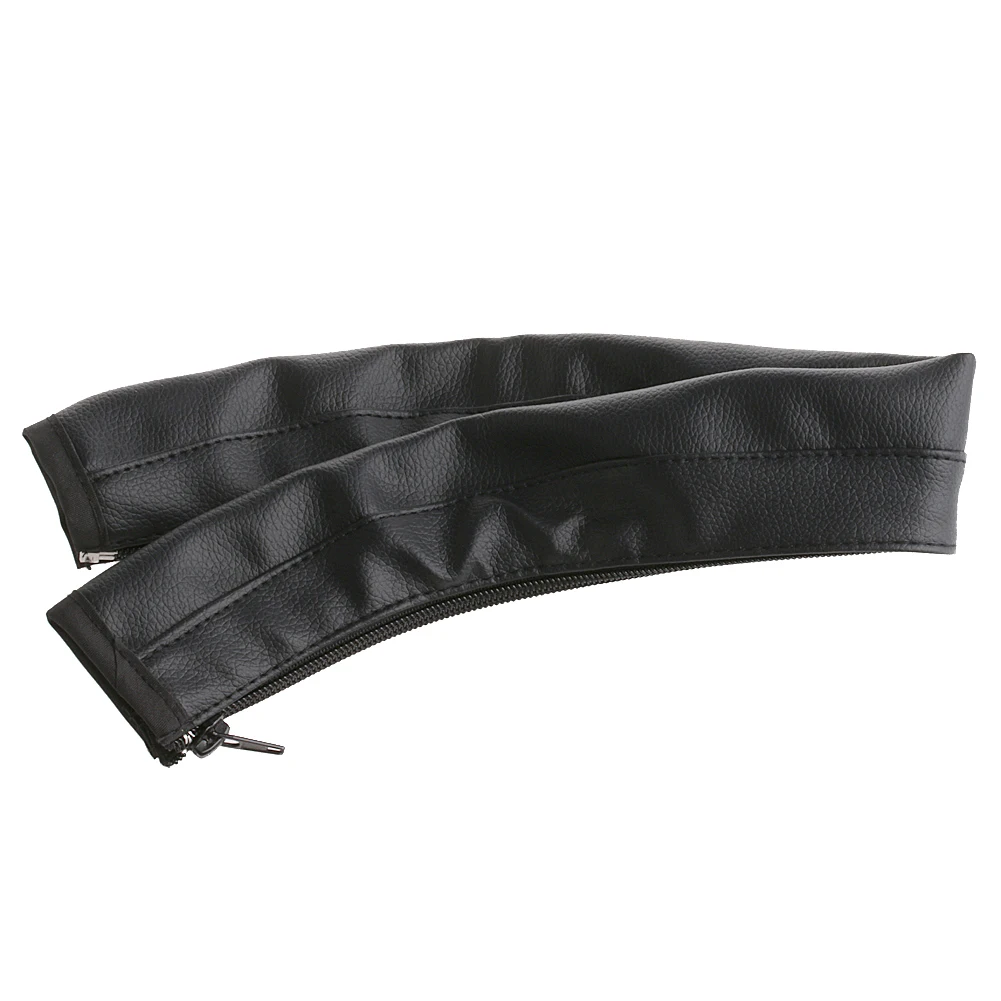 

Handlebar Cover with Zipper Baby Pram Accessories Stroller Armrest PU Leather for CASE Cover for Arm Covers Solid Color N1HB