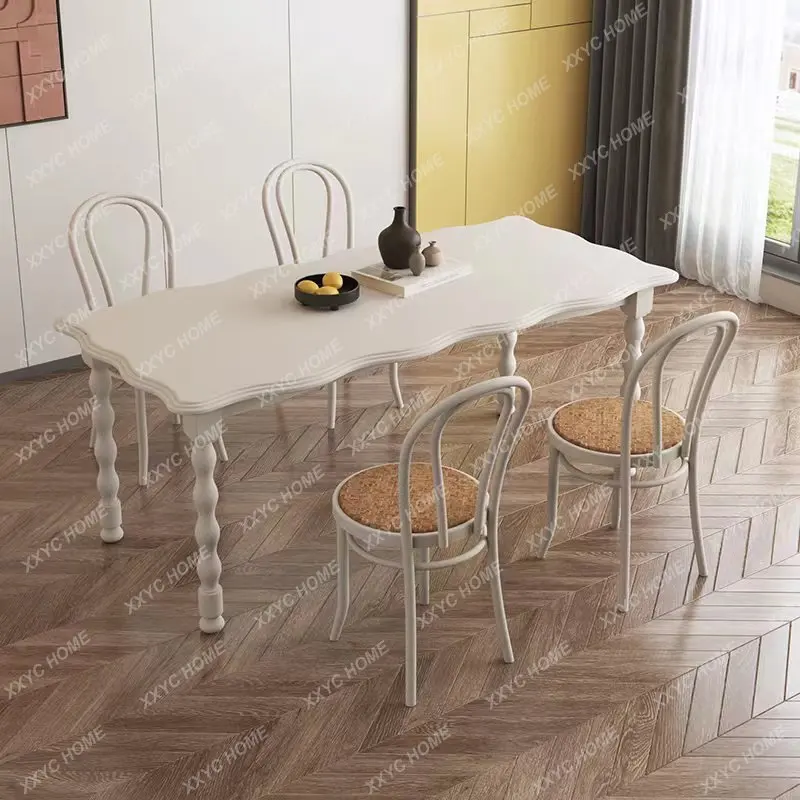 

Обеденный стол из массива дерева, французский ретро стол, стол для конференций, журнальный столик, верстак