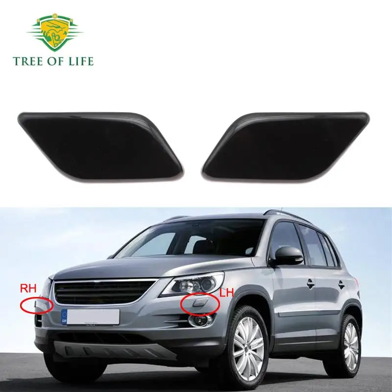 For VW Volkswagen Tiguan 2008 2009 2010 2011 Front Bumper Headlight Washer  Spray Cleaning Actuator Cover Cap Lid 5N0 955 109 - AliExpress